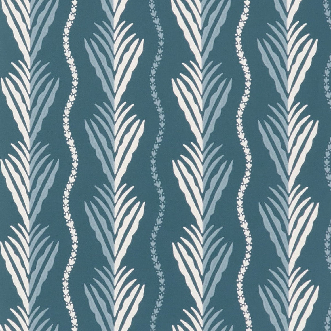 Meridor Indigo/Blue — Nina Campbell tapet