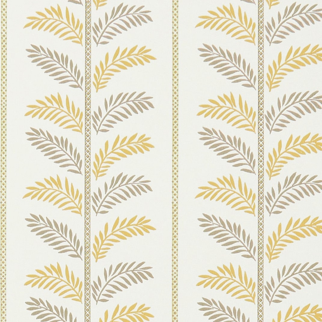 Plumier Ochre/Taupe — Nina Campbell tapet