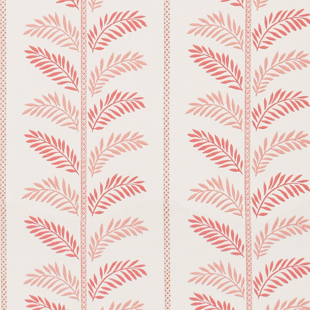 Plumier Coral/Red — Nina Campbell tapet