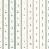 Anduze Aqua/Beige — Nina Campbell tapet
