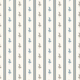 Anduze Blue/Chocolate — Nina Campbell tapet