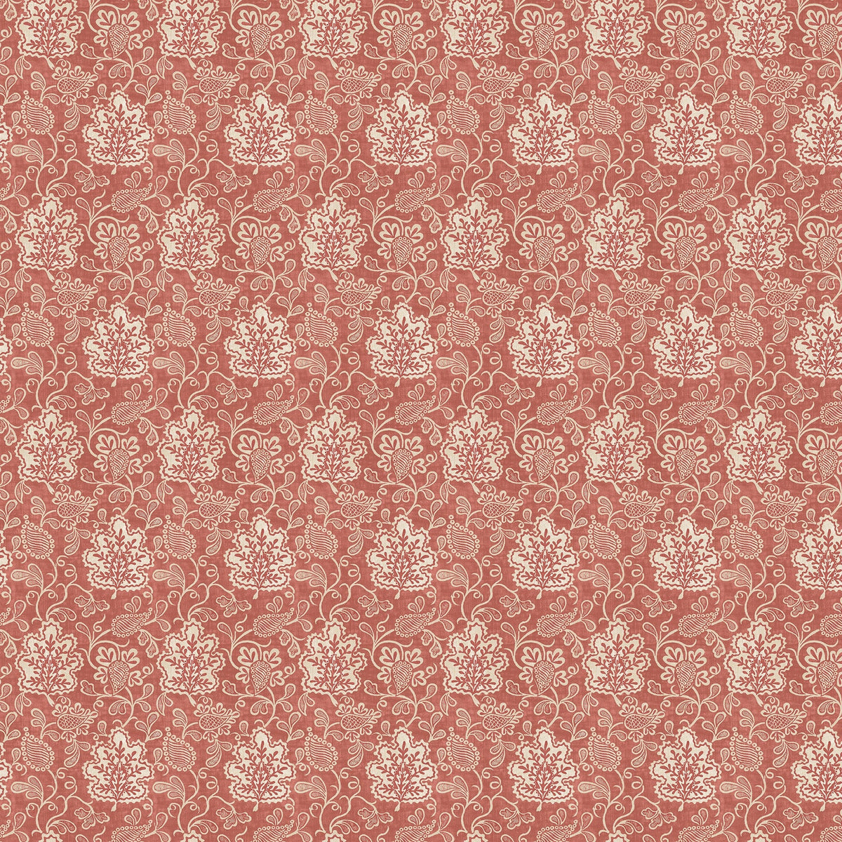 Annecy Red — Nina Campbell tapet