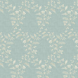 Hollingbourne Trellis Aqua — Nina Campbell tapet