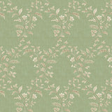 Hollingbourne Trellis Olive — Nina Campbell tapet