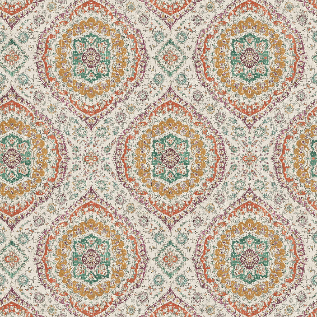 Karabali Jade/Amethyst/Amber — Nina Campbell tapet