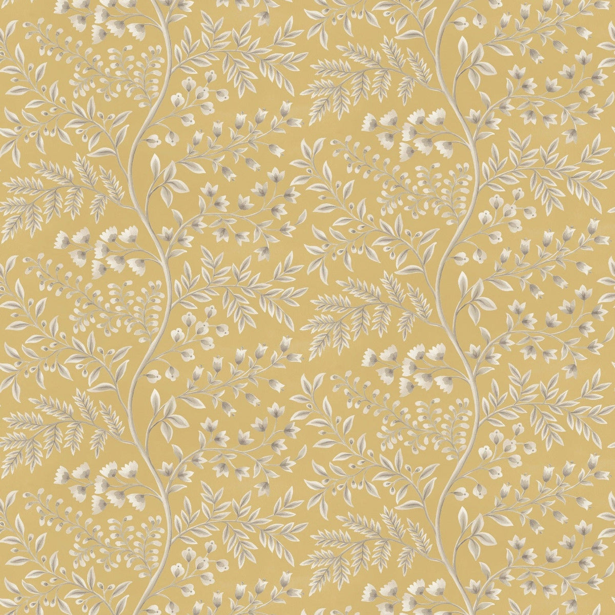 Lamballe Yellow — Nina Campbell tapet