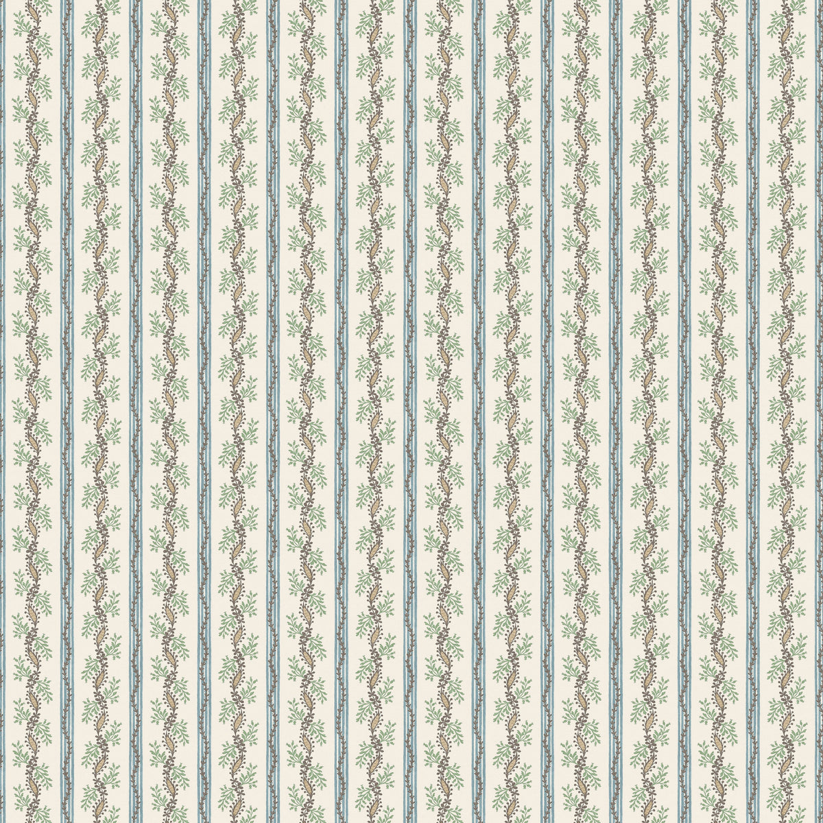 Odile Blue/Green — Nina Campbell tapet