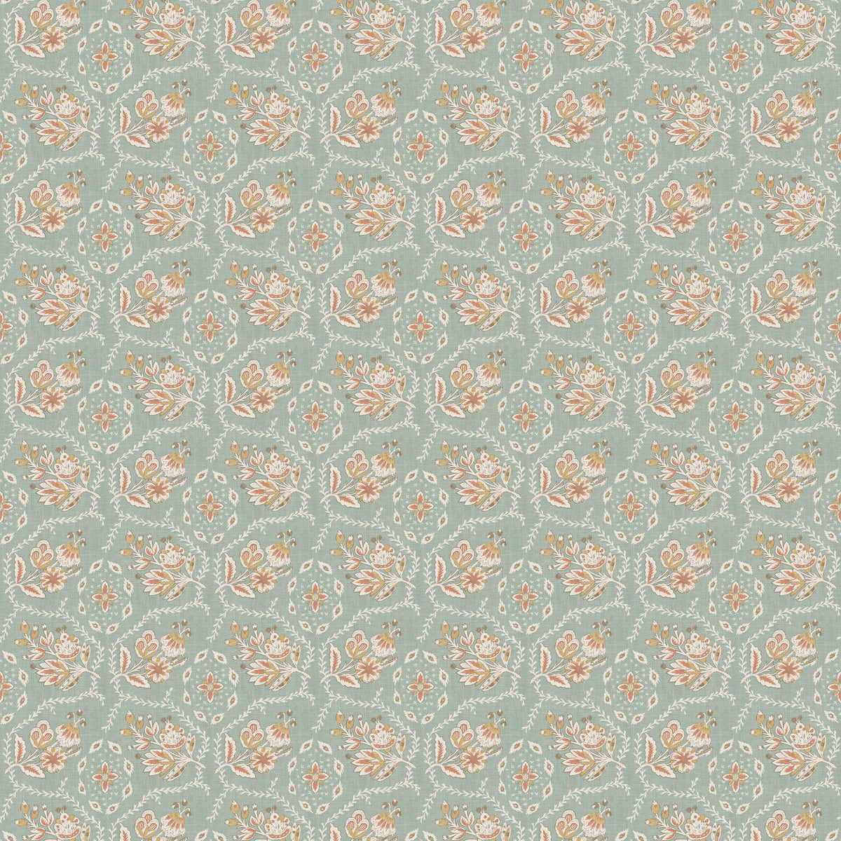 Pagelle Aqua — Nina Campbell tapet