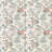 Teal/Coral/Ivory