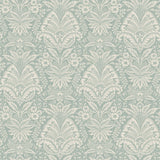 Bourton Damask Aqua — Nina Campbell tapet