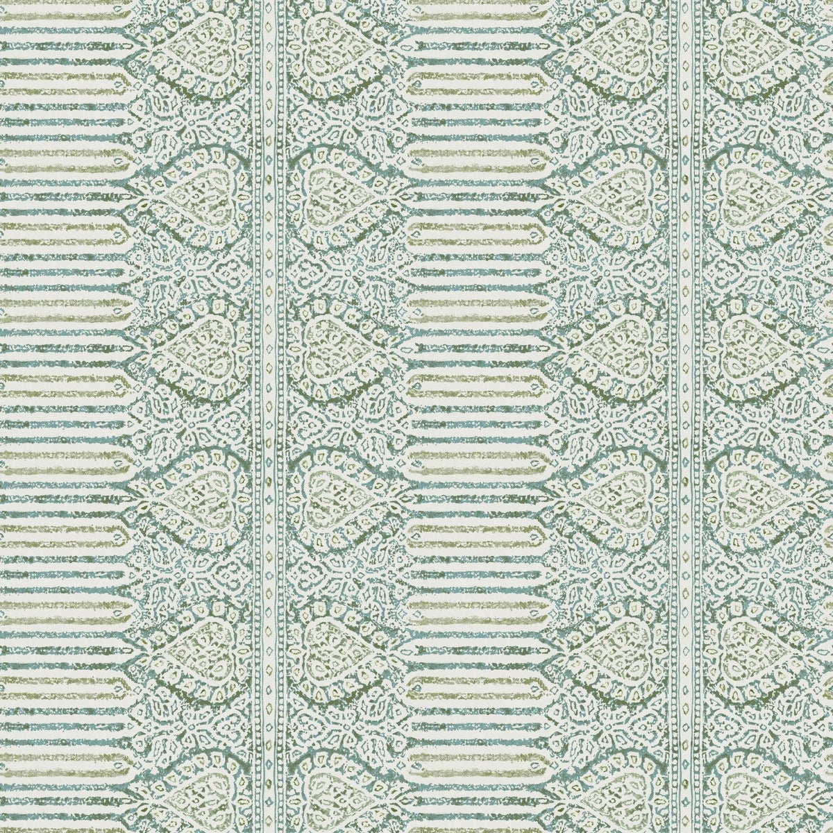Nicolet Teal/Green — Nina Campbell tapet