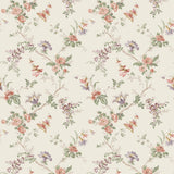Boscobel Coral/Green — Nina Campbell tapet