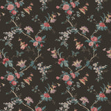 Boscobel Chocolate/Rose — Nina Campbell tapet