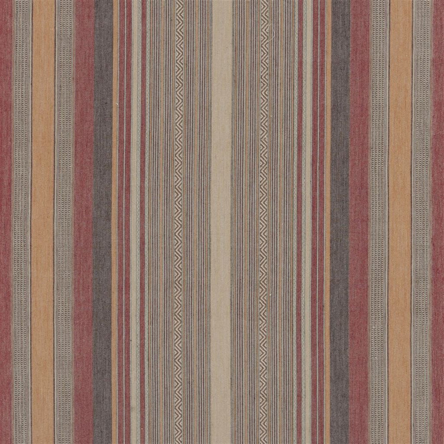 New Blue Mesa Stripe Tyg