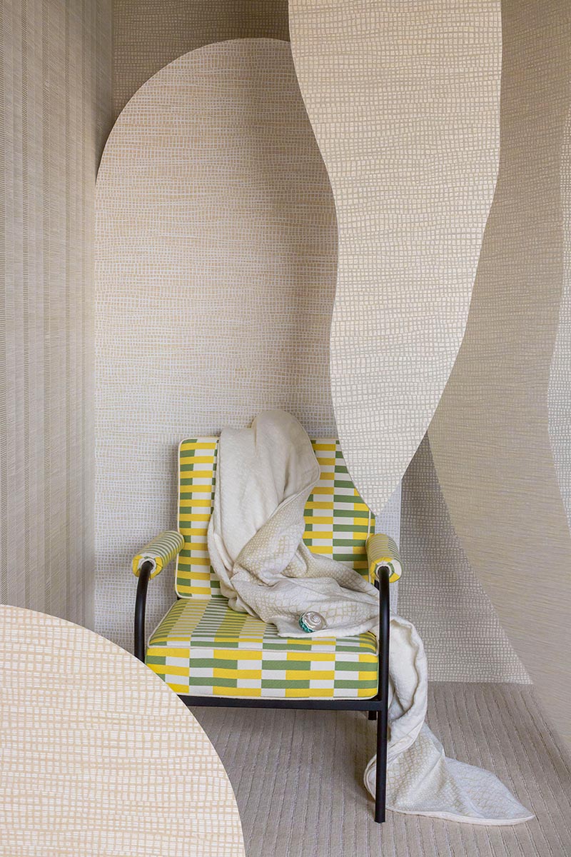 Niamh room setting — Pierre Frey wallpaper