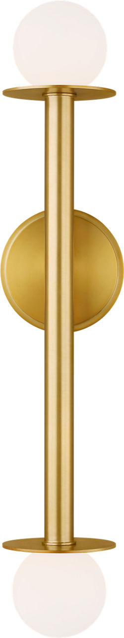 Nodes Double Vägglampa — Kelly Wearstler for Visual Comfort & Co. detaljbild