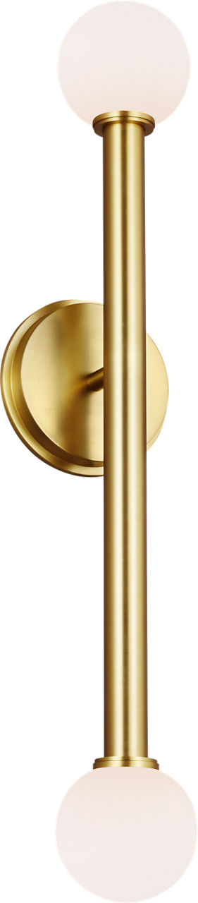 Nodes Double Vägglampa — Kelly Wearstler for Visual Comfort & Co. detaljbild