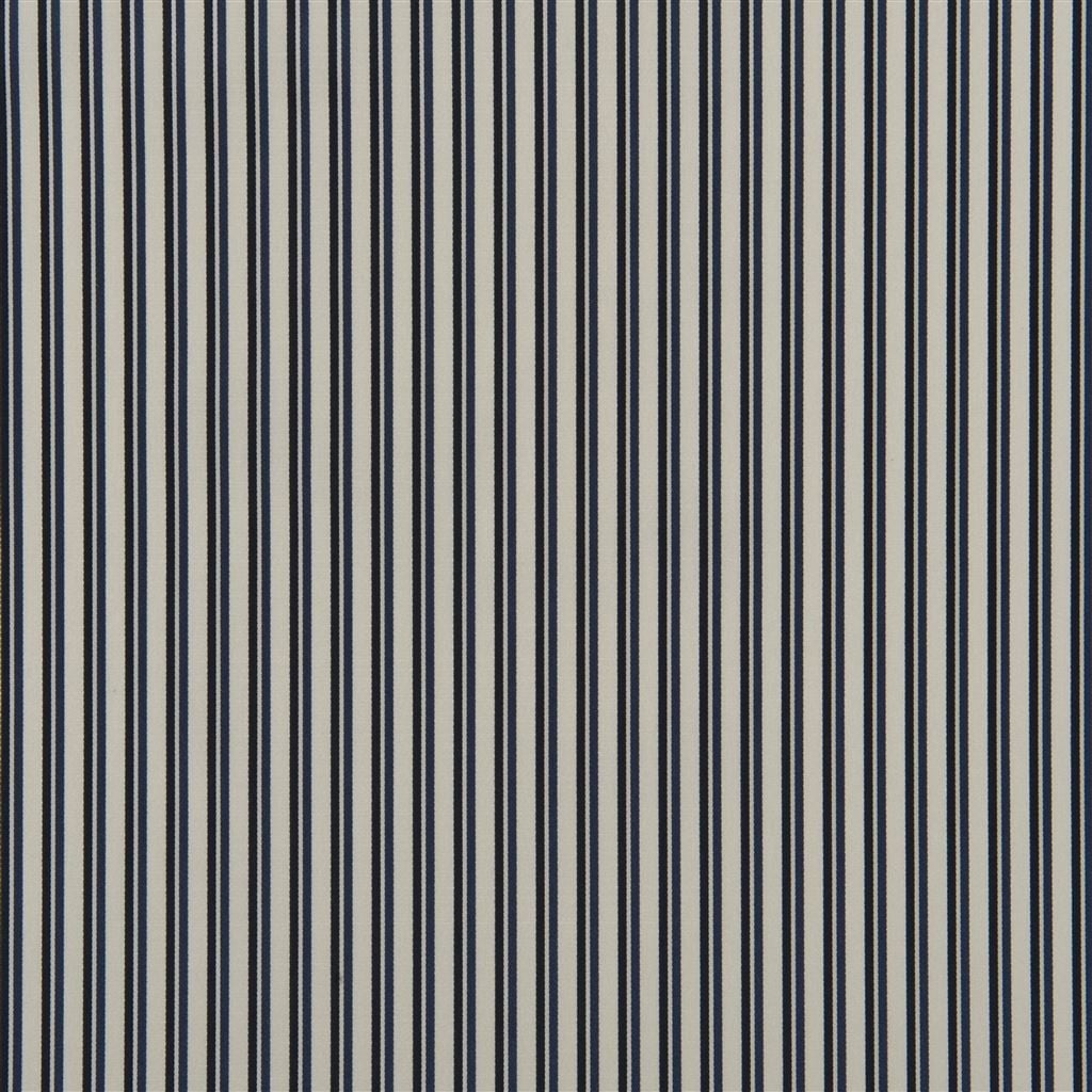 Norbury Stripe Slate — Ralph Lauren Home tyg