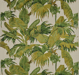 Bananier Broderie OLIVE — Pierre Frey stof