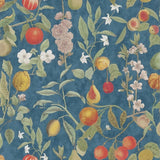 Orchard Fruits Indigo — Designers Guild tapet