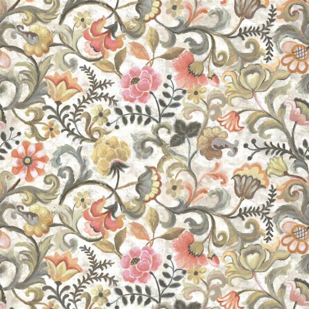 Osier Damasse Travertine — Designers Guild tyg