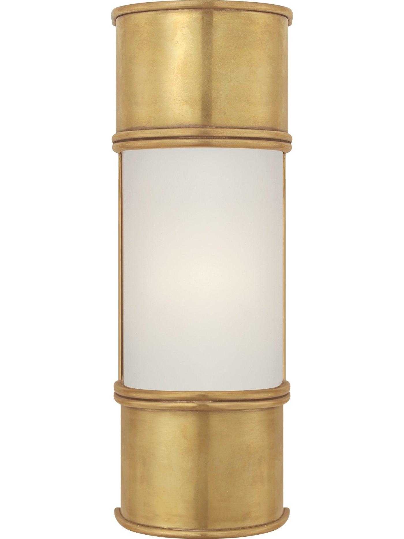 Oxford 12" Bath Vägglampa — Antique-Burnished Brass