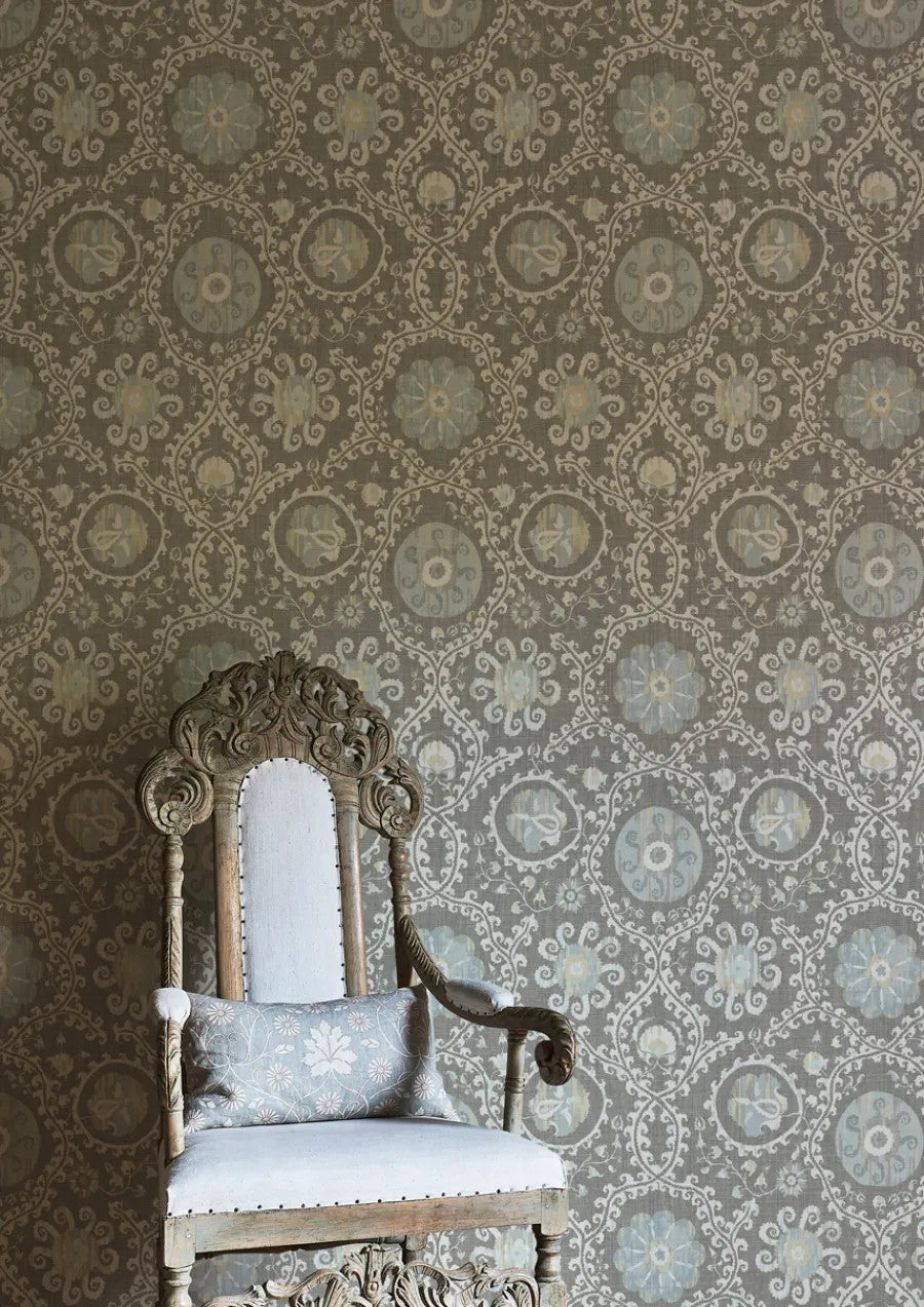 Oxus Casement Blue — Lewis & Wood tapet