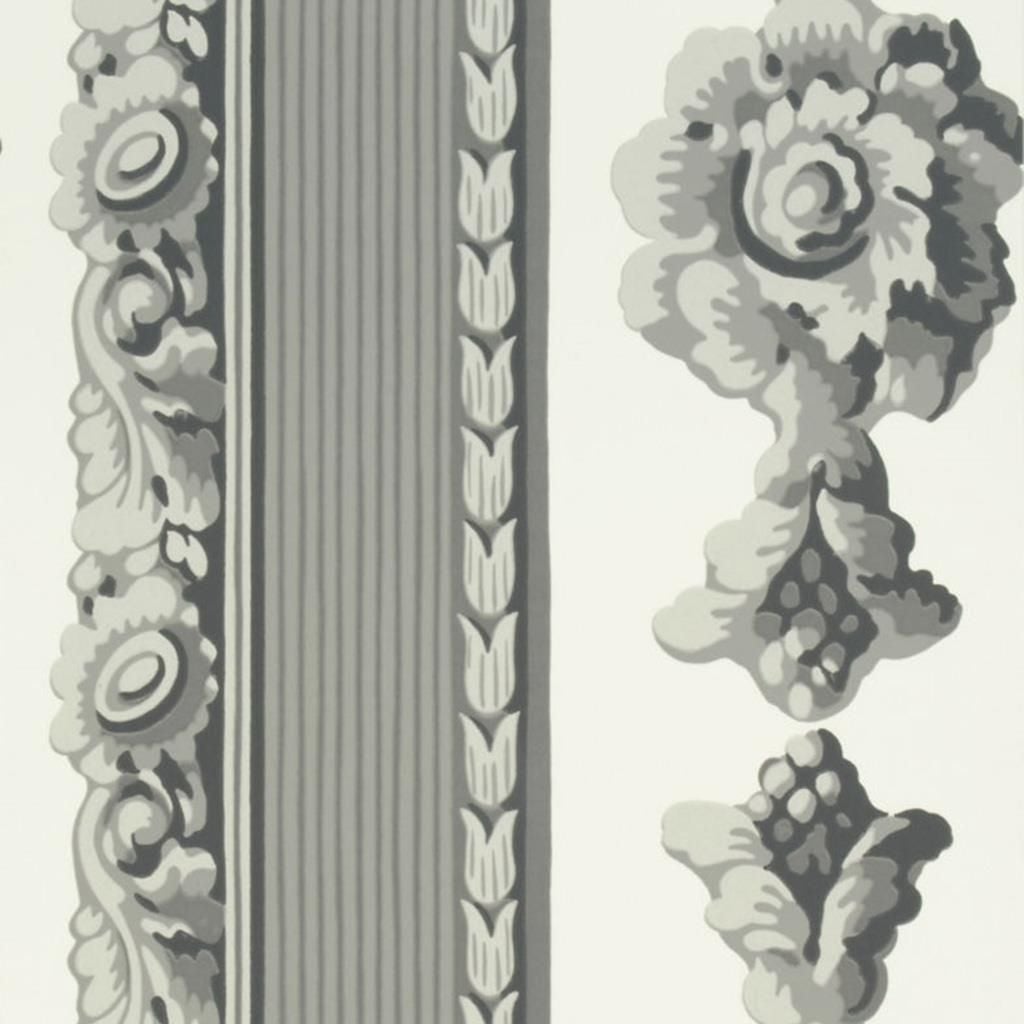 Palazzetto Charcoal — Designers Guild tapet