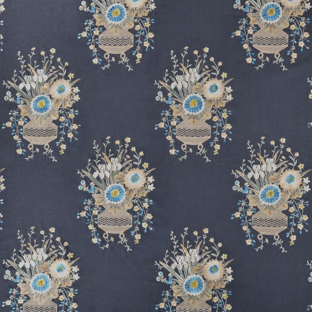 Palette Provencale Indigo — Designers Guild tyg
