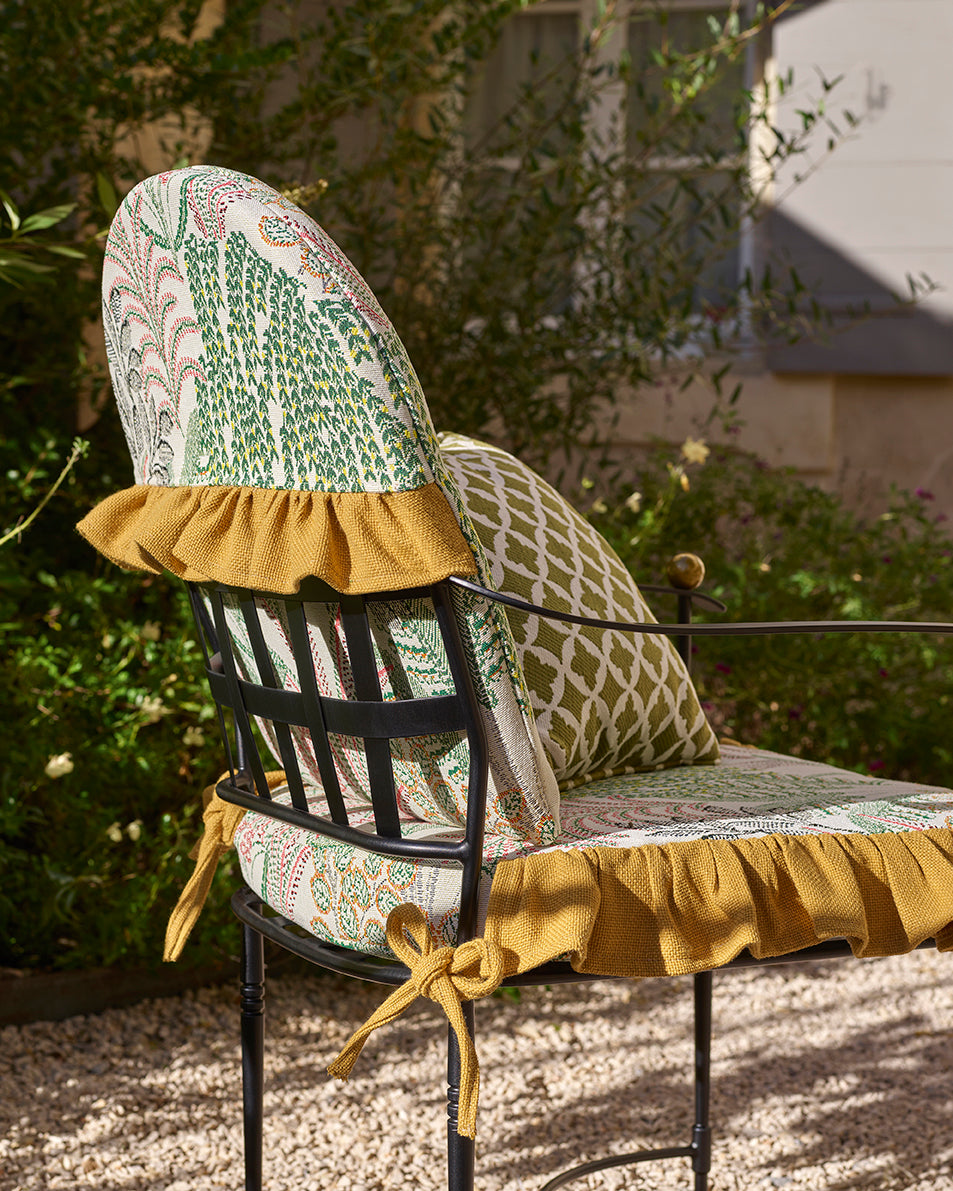 Zila miljöbild — Manuel Canovas tyg