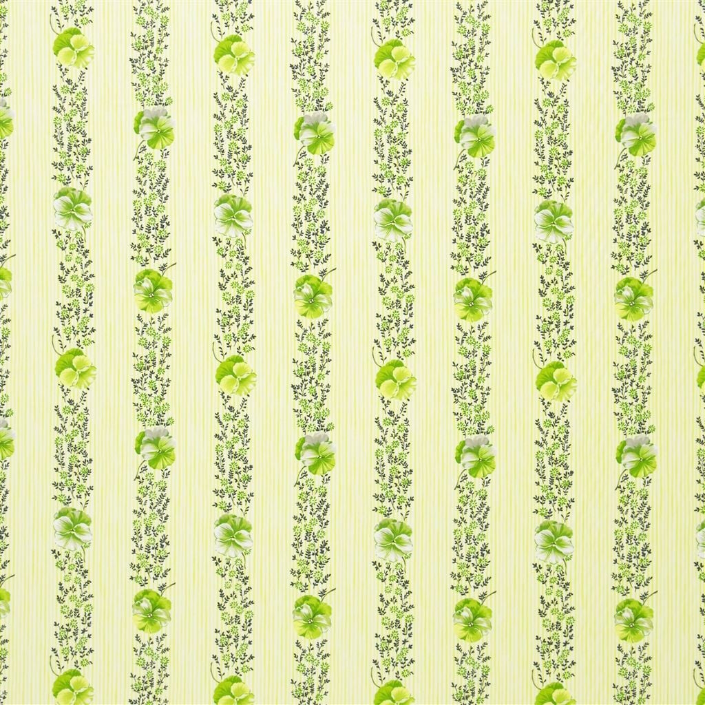 Pansy Stripe Apple — Designers Guild tyg