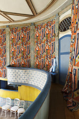Paradiso room setting — Pierre Frey fabric