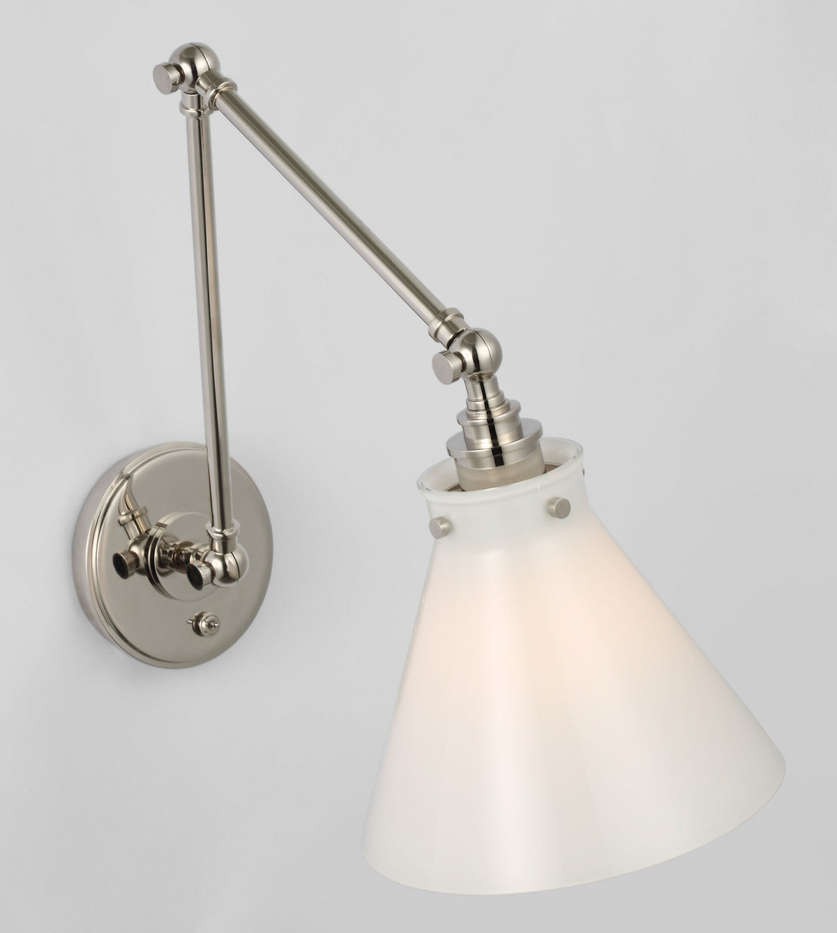 Parkington Double Library Wall Light — Chapman & Myers for Visual Comfort & Co. detail
