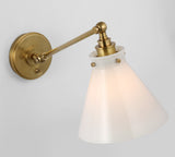 Parkington Single Library Vägglampa — Chapman & Myers for Visual Comfort & Co. detaljbild
