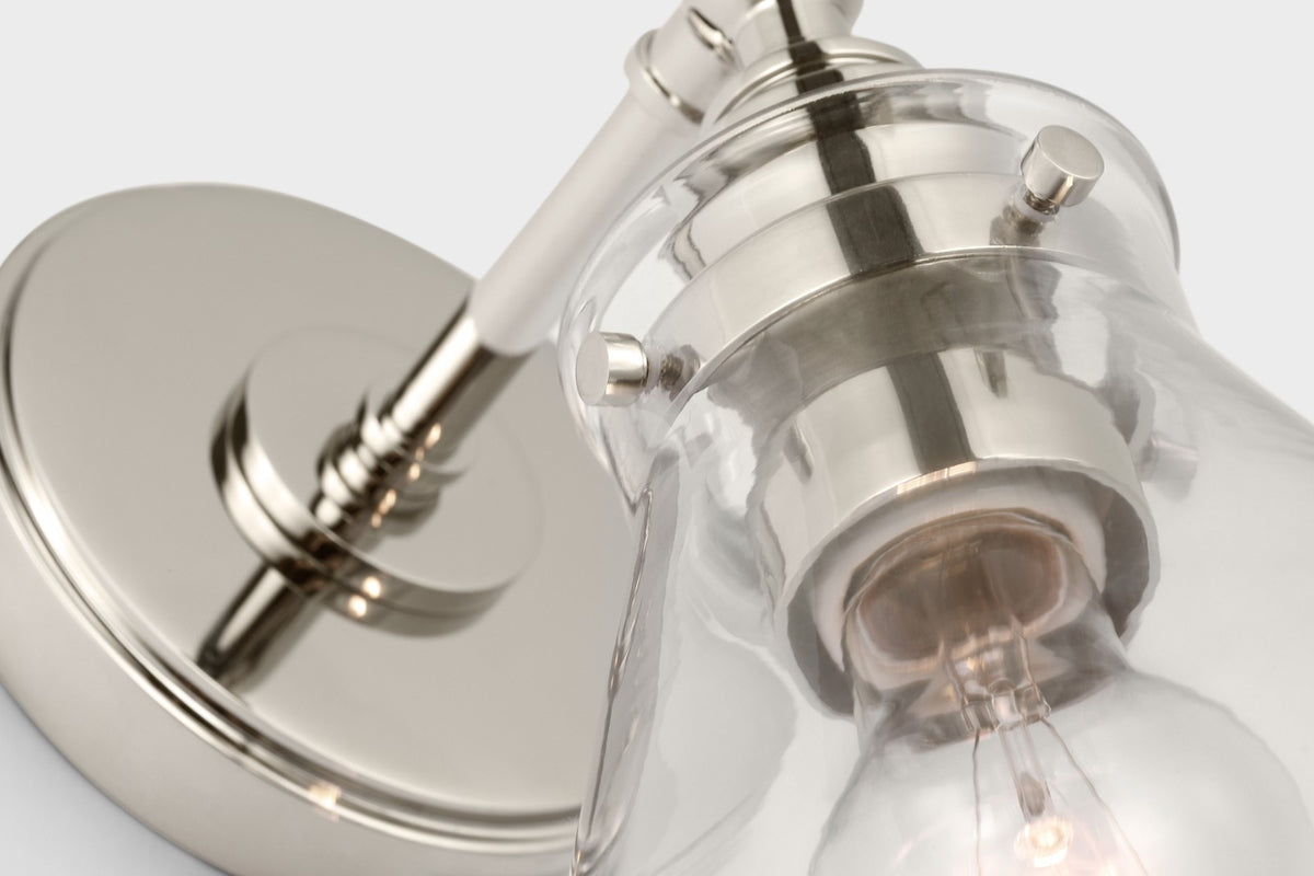 Parkington Small Single Vägglampa — Chapman & Myers for Visual Comfort & Co. detaljbild