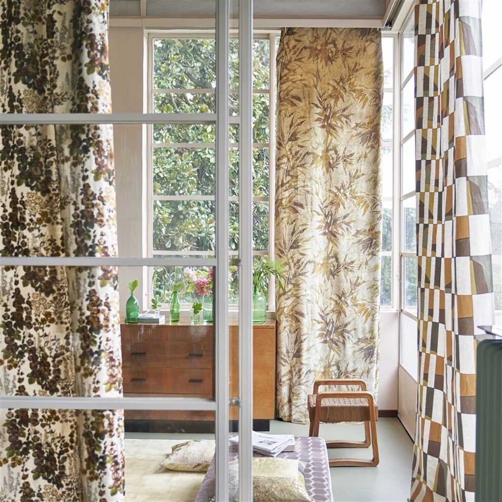 Parterre Geo Tyg — Designers Guild i miljö