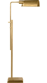 Pask Golvlampa — Thomas O'Brien for Visual Comfort & Co. — Hand-Rubbed Antique Brass