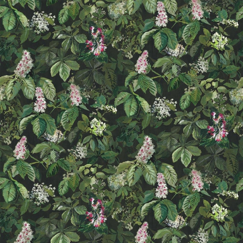 Pasqueflower Olive — Designers Guild tyg