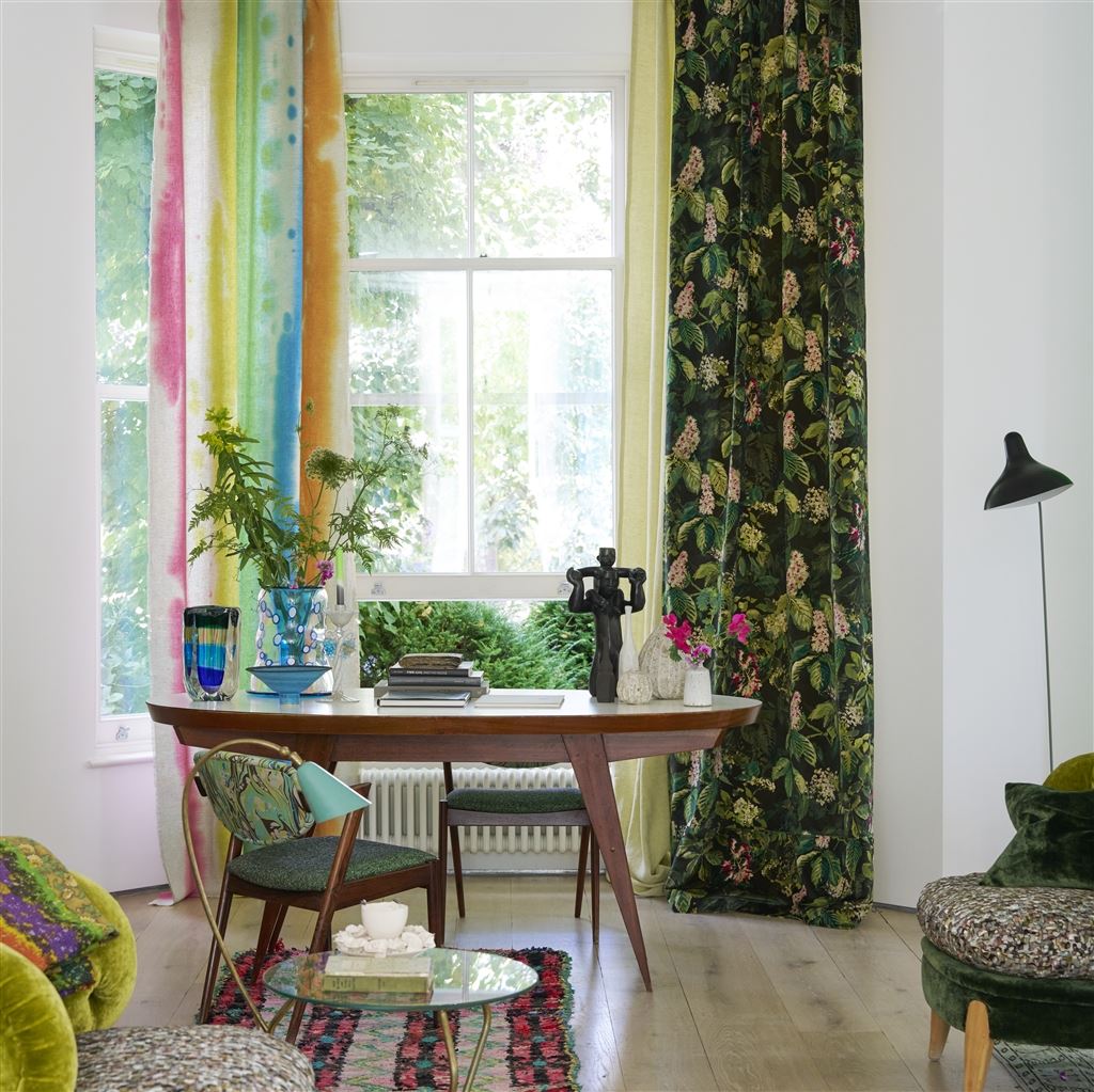 Pasqueflower Tyg — Designers Guild i miljö