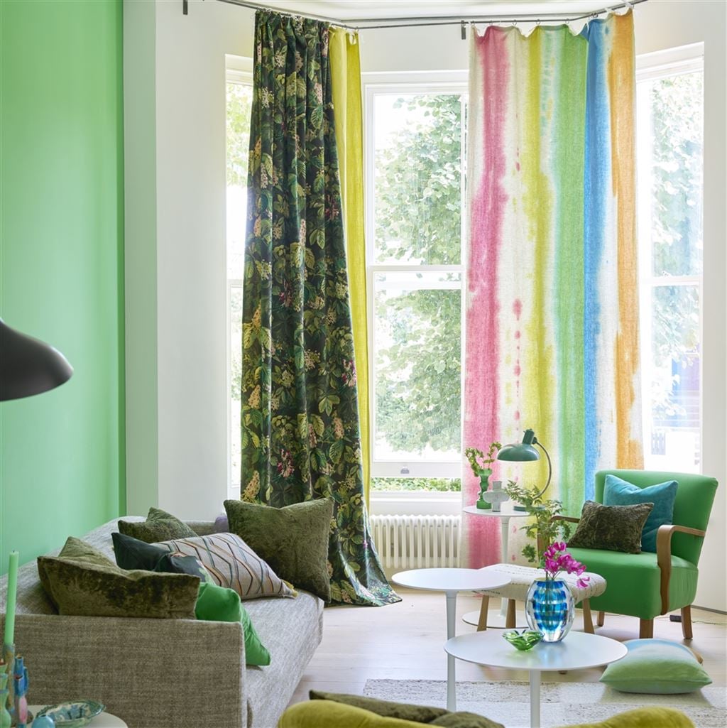 Pasqueflower Tyg — Designers Guild i miljö