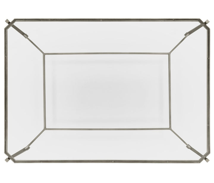Coffee Table Contemporary with Glass Top