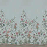 Peacock Toile Scene 2 Sky Blue 02 — Designers Guild tapet