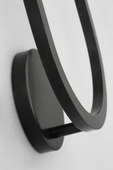 Pedra 15" Asymmetrical Left Vägglampa — Kelly Wearstler for Visual Comfort & Co. — Bronze with Alabaster detaljbild