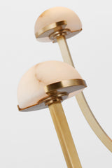 Pedra Large Two-Tier Takkrona — Kelly Wearstler for Visual Comfort & Co. detaljbild