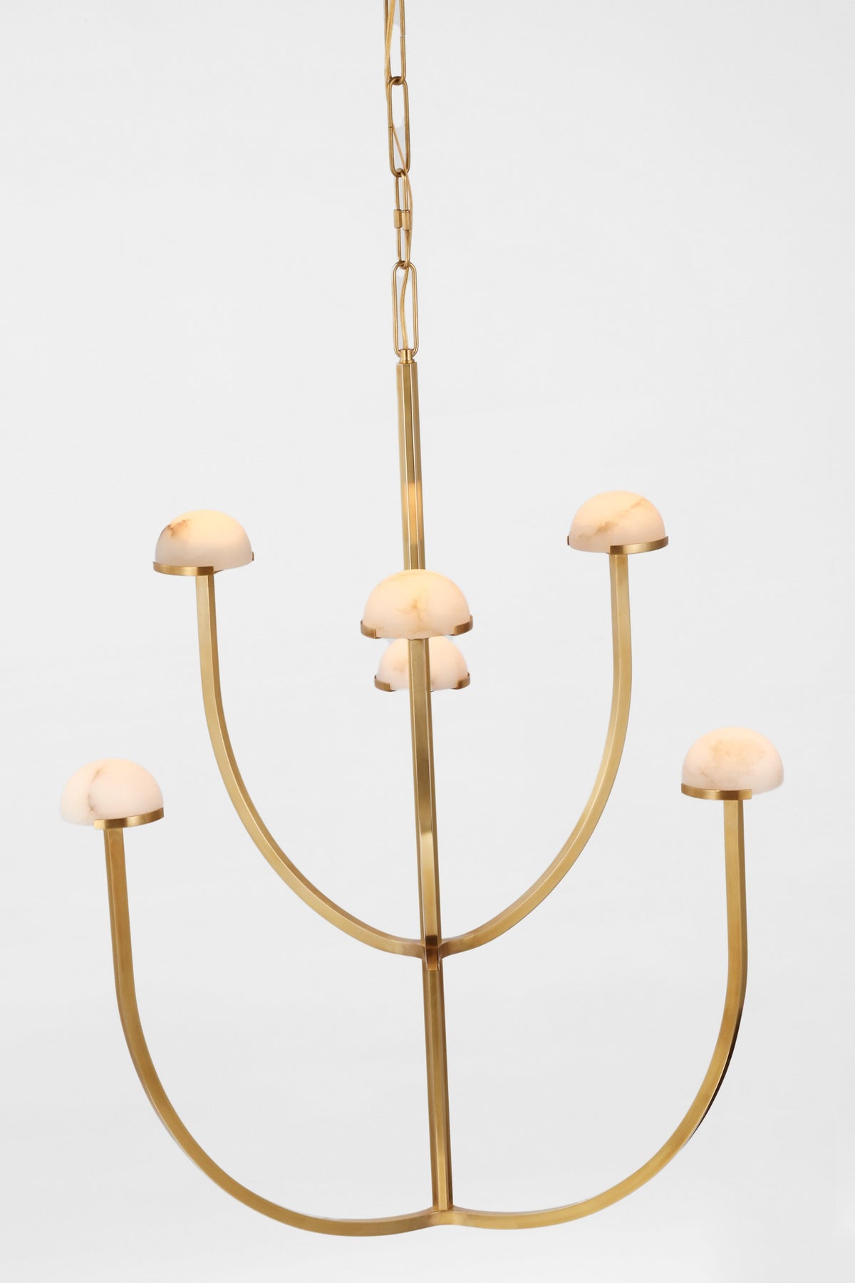 Pedra Large Two-Tier Takkrona — Kelly Wearstler for Visual Comfort & Co. detaljbild