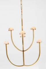 Pedra Large Two-Tier Takkrona — Kelly Wearstler for Visual Comfort & Co. detaljbild