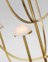 Pedra X-Large Three-Tier Takkrona — Kelly Wearstler for Visual Comfort & Co. detaljbild