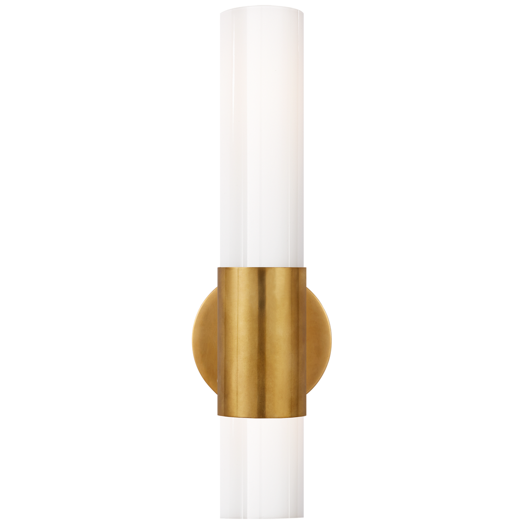Penz Medium Cylindrical Vägglampa Antique-Burnished Brass
