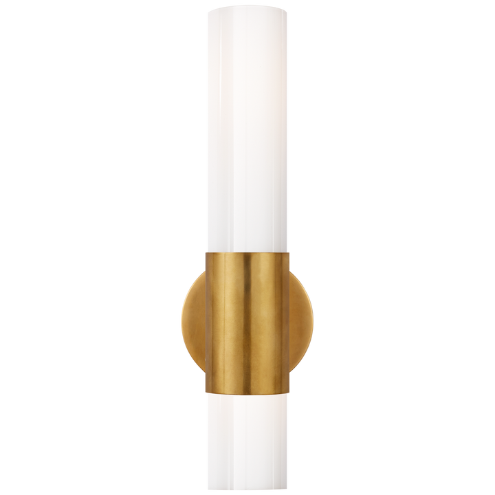 Penz Medium Cylindrical Vägglampa Antique-Burnished Brass