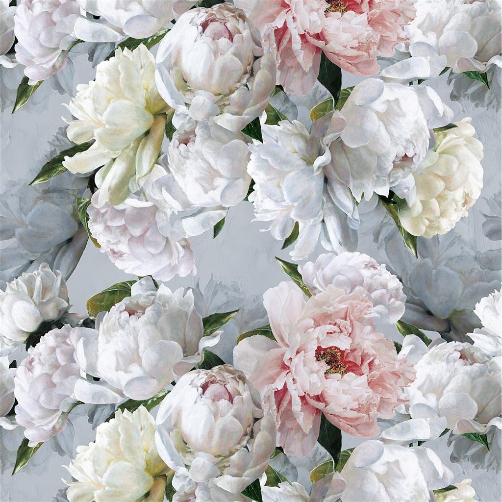 Peonia Grande Zinc — Designers Guild tyg